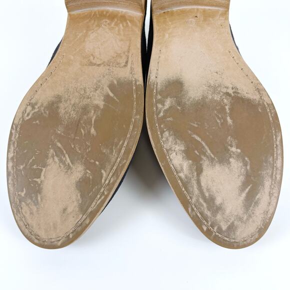 Tamaris Cigarra Blue Suede Leather Ankle Boots Size 39 Minimalist Casual Classic - Picture 15 of 15